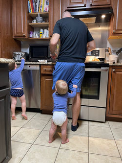 Breakfast with the men