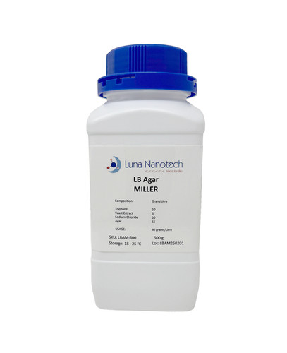LB Agar (MILLER) | Luna Nanotech Canada