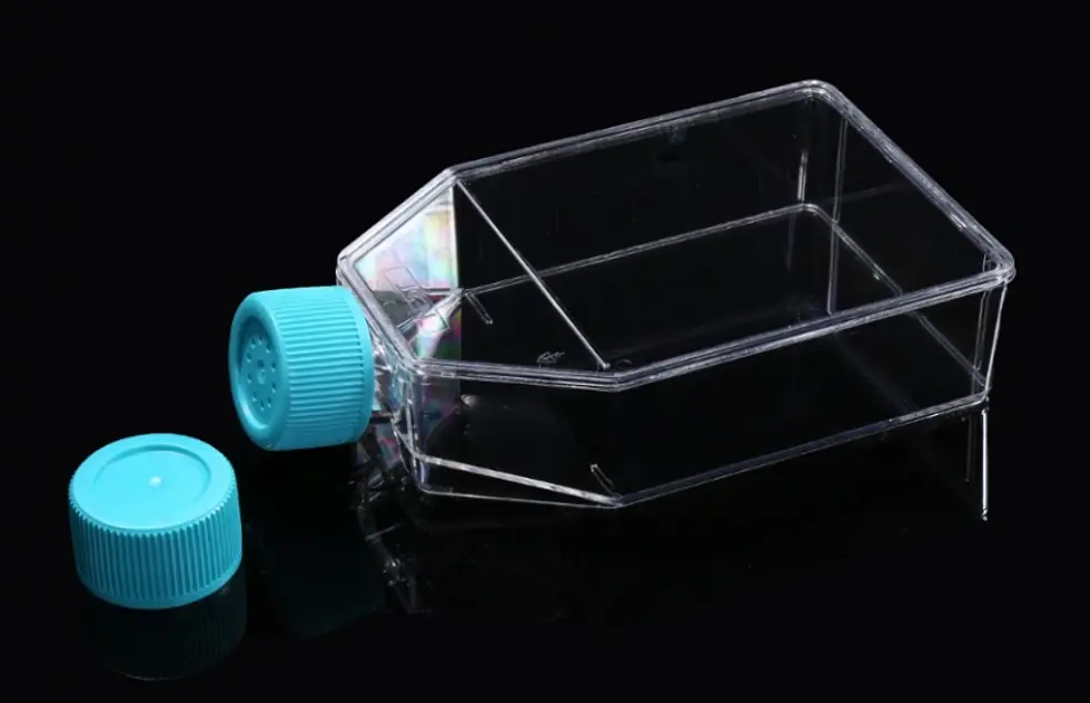 Thumbnail: 75 cm2 (T75) Cell Culture Flask, Vent Cap, Non-treated, Sterile, 100/cs