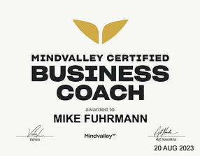 Mike Fuhrmann Mindvalley Certified Business Coach