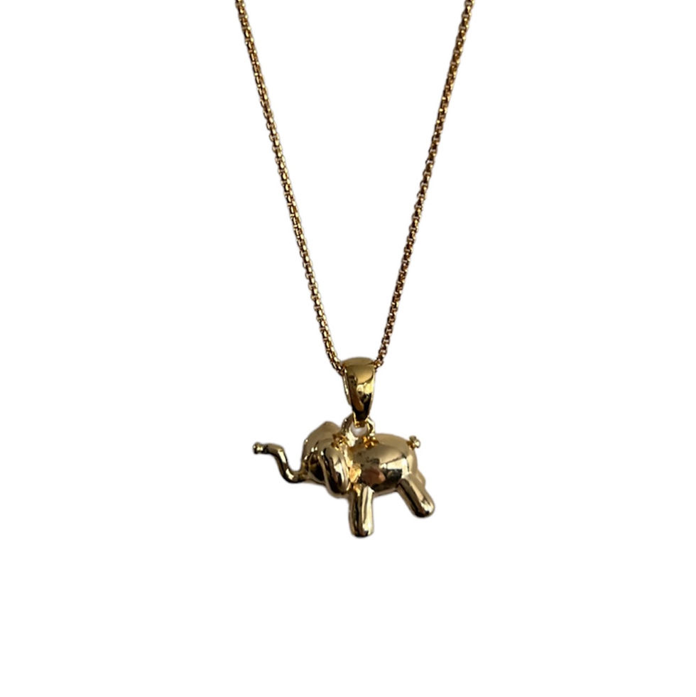 Elephant Pendant Necklace