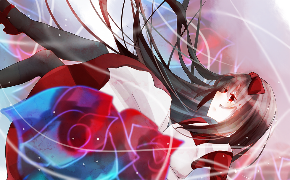 蒼ですら染まるの