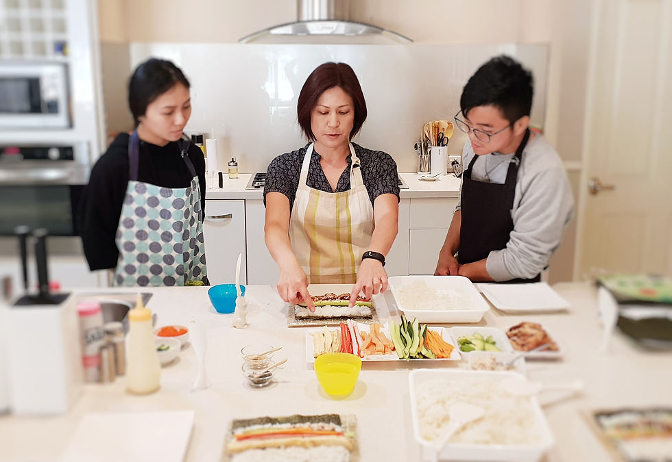 sushi making