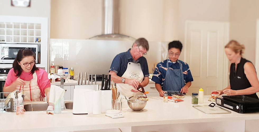 Japanese cooking class