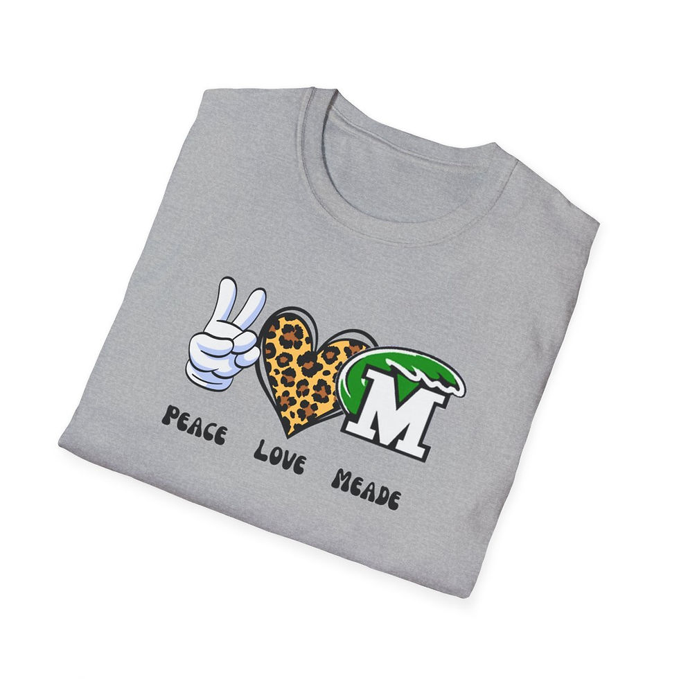 Thumbnail: Unisex Peace Love Meade Softstyle T-Shirt