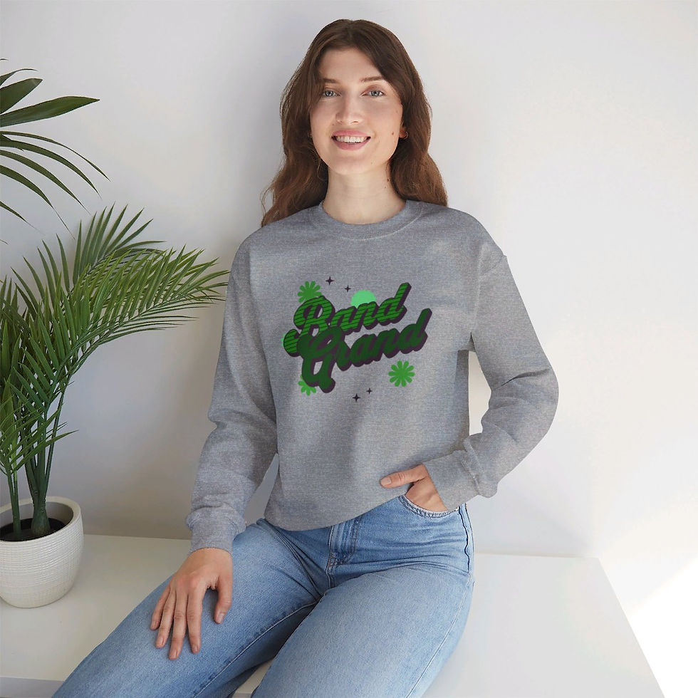 Thumbnail: Unisex Band Grandparents Single Sided Sweatshirt