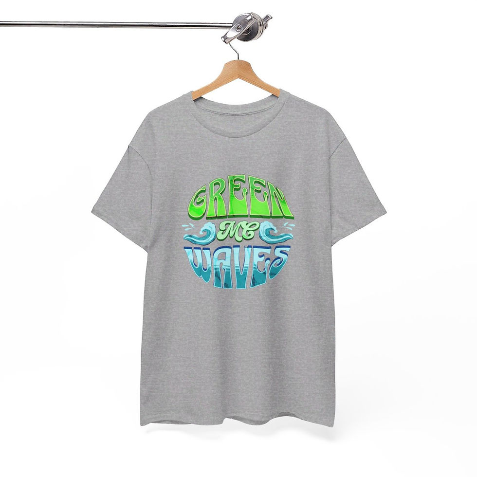 Thumbnail: Unisex Greenwaves Heavy Cotton Tee