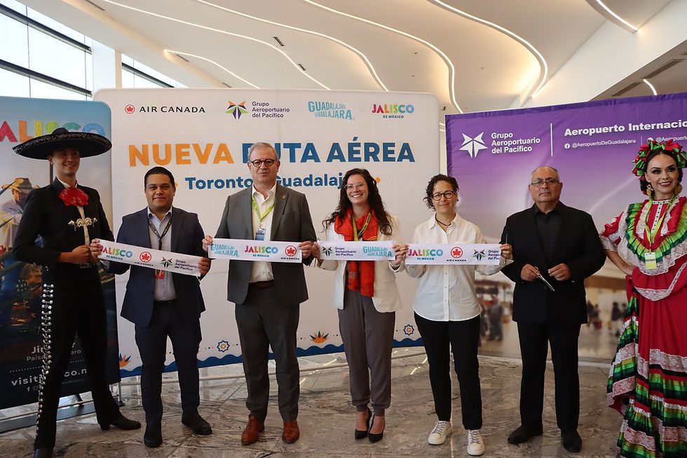 Con 28 nuevas rutas aéreas, Jalisco es uno los estados mejor conectados del país