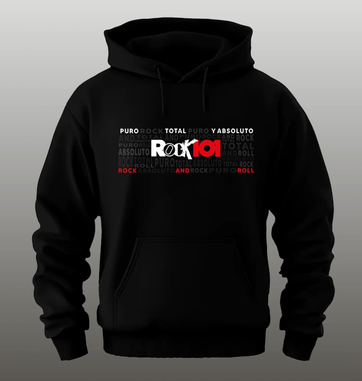 Sudadera puro total y absoluto rock & roll
