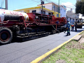 Avanza la transformación con el "Diablo Dragón", ahora en la calle Laguna de Siete Colores