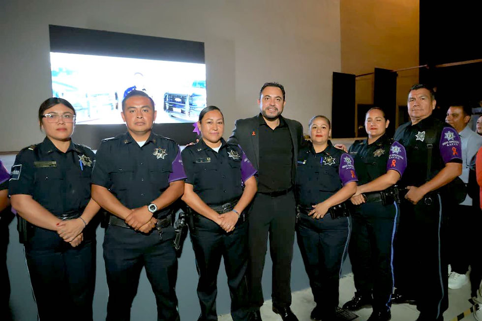 “Que las mujeres vivan libres y seguras, esa es la postura de la XV Administración y debería de ser un valor general en la sociedad”: alcalde Christian Agúndez