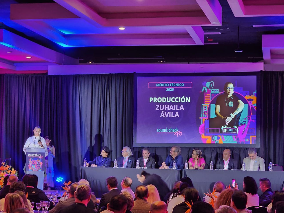 Premios Mérito Técnico 2026: Celebrando a los pilares de la industria del espectáculo