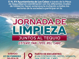 Convoca Gobierno de Los Cabos a jornada de limpieza en el Estero Josefino