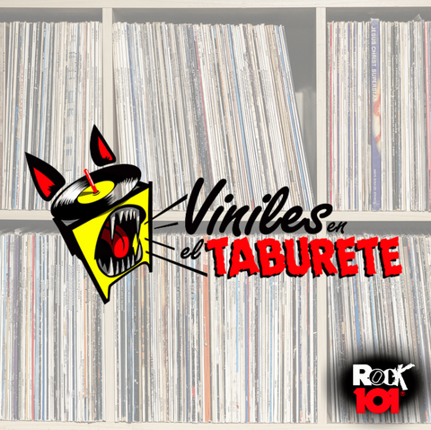 Viniles en el taburete