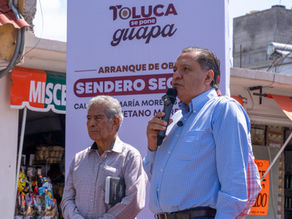 Arranca Ricardo Moreno Sendero Seguro que iluminará y protegerá a San Cayetano Morelos