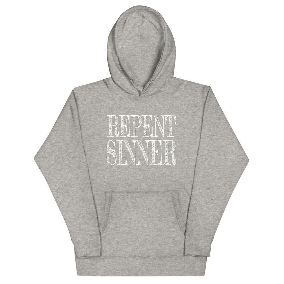 Thumbnail: Repent Sinner - Hoodie