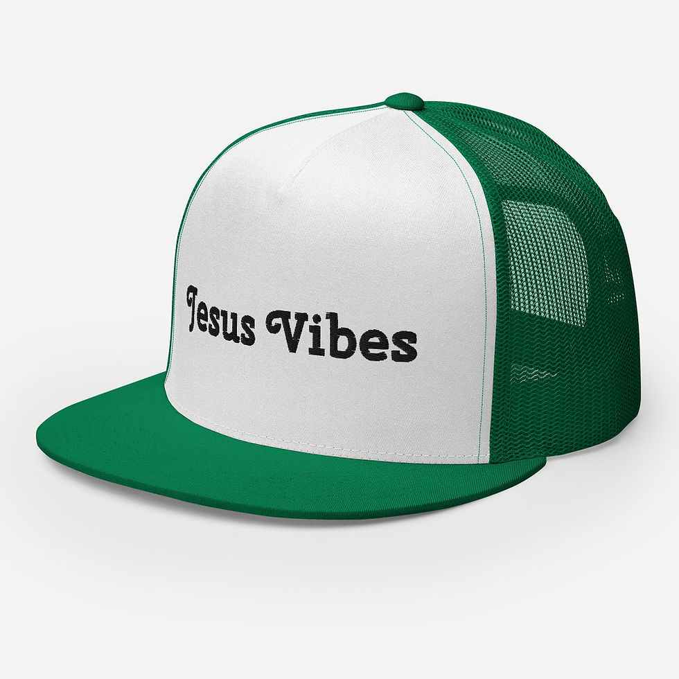 Thumbnail: Jesus Vibes Trucker Cap