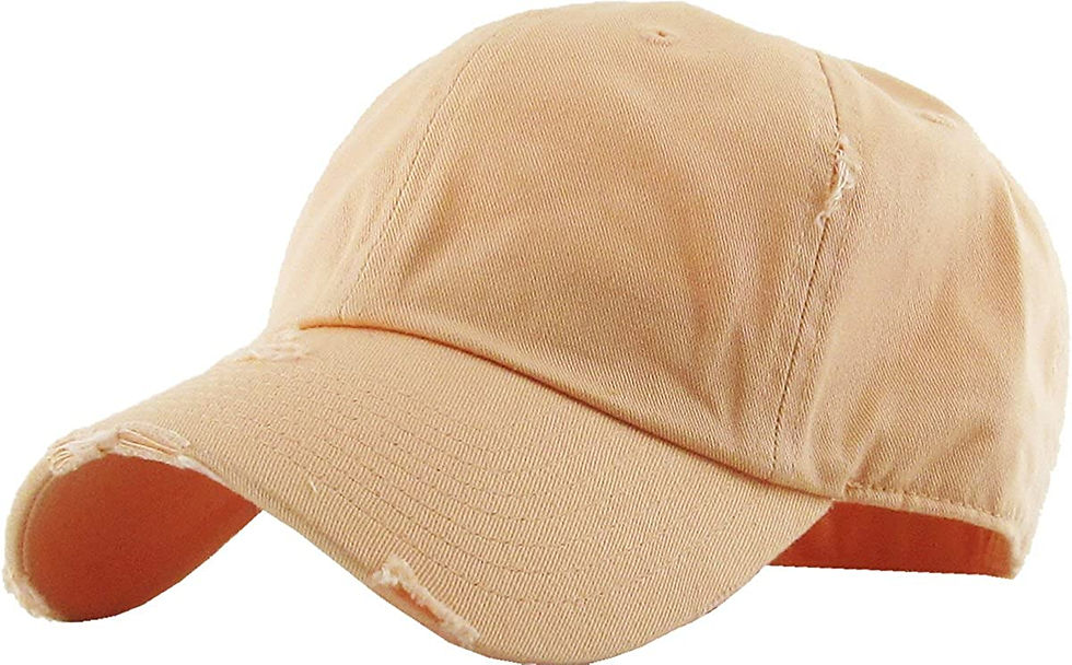 Thumbnail: KBETHOS Vintage Washed Distressed Cotton Dad Hat Baseball Cap Adjustable Polo T