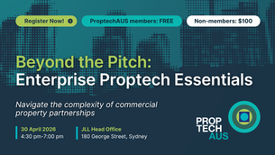 Join us in Sydney to master the enterprise proptech landscape