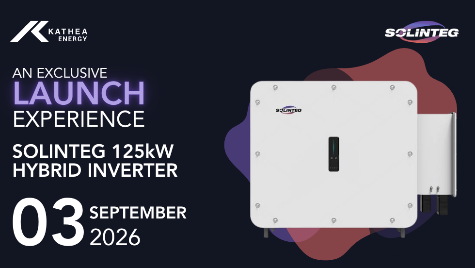 Kathea Energy Launch the Solinteg 125kW Hybrid Inverter (CPT)