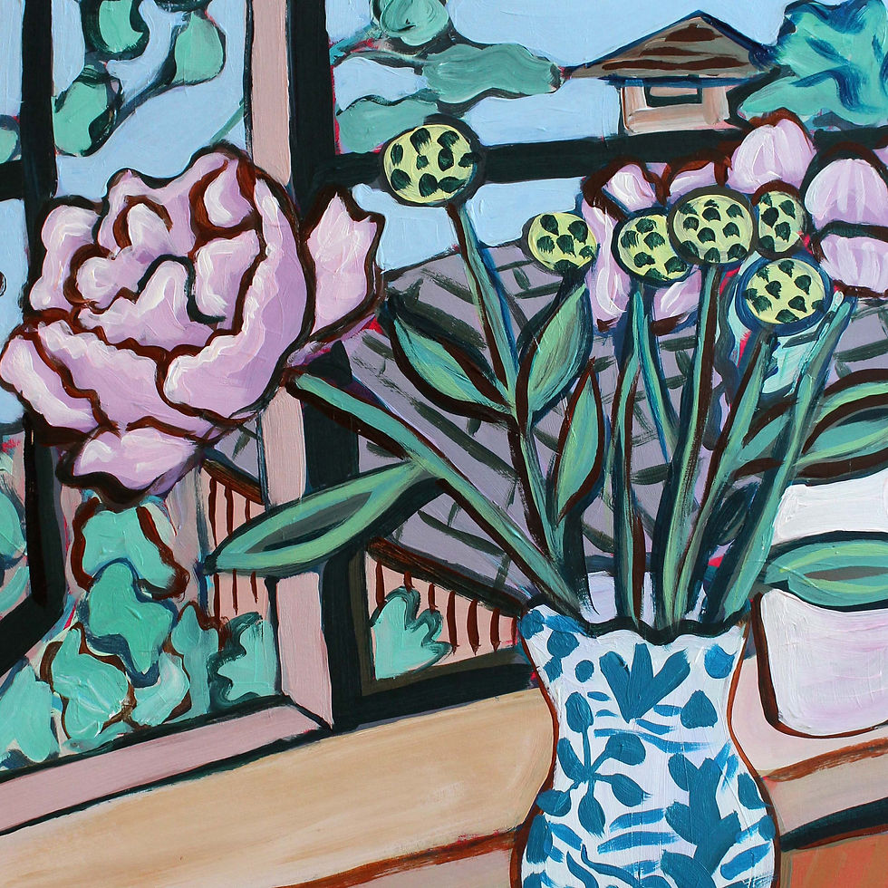 Thumbnail: June Gloom with Peonies