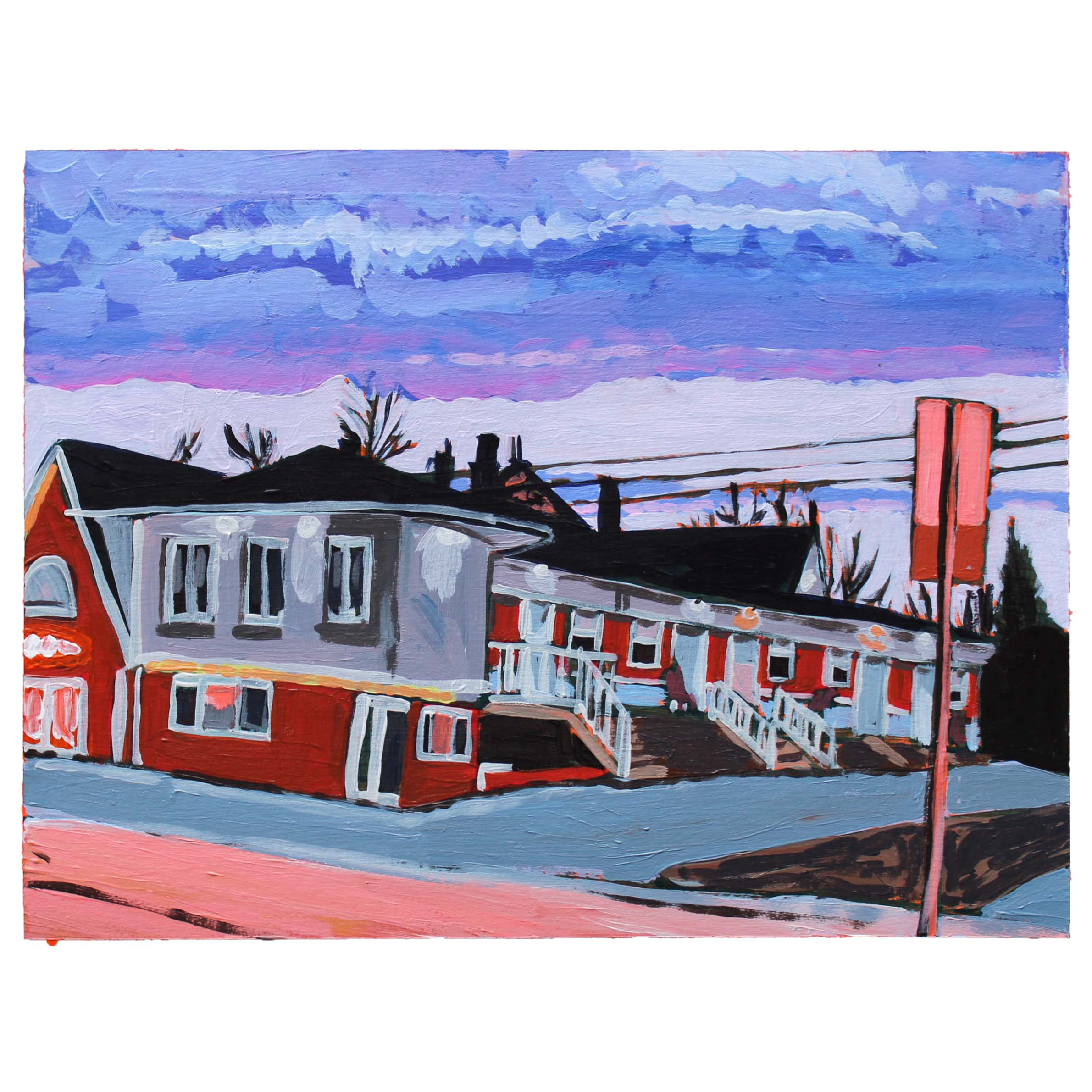 Sundown at le Refuge