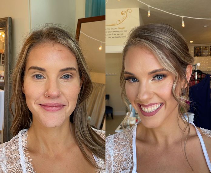Idaho hair and makeup artist, Idaho bridal hair and makeup artist, natural makeup, glowy makeup, bridal hair, wedding hair, wedding makeup, makeup, hair