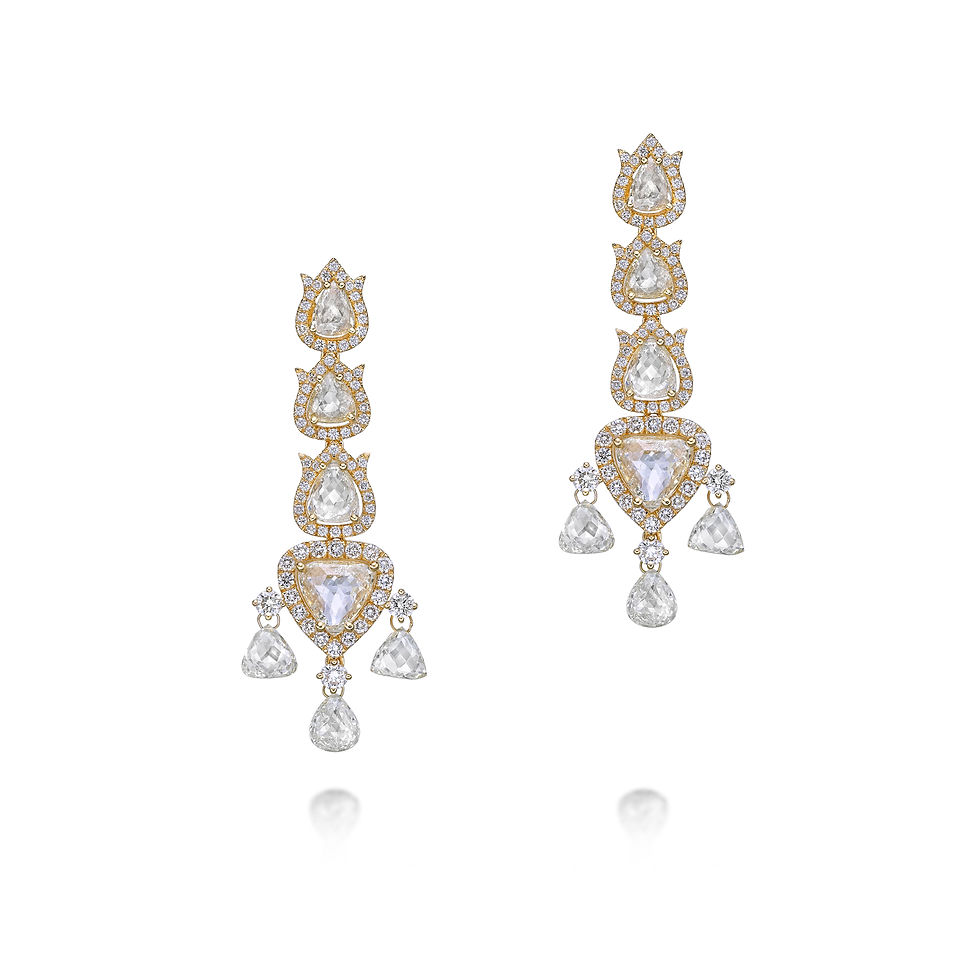 Diamond earrings