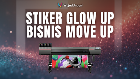 Cetak Stiker UV Putih dan Gloss: Roland DGXPRESS UG-642 Solusinya                                                                                                                                       