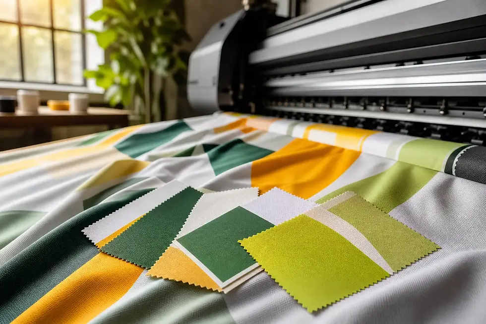 Pengecekan warna dan profiling untuk hasil sublimasi