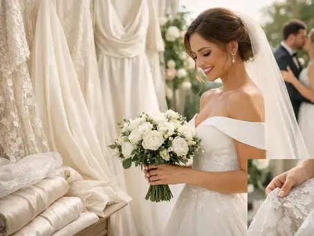 Best Wedding Dress Fabrics for Every Style