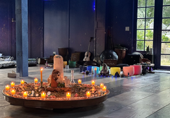 Crystal Bowls at AchievingMasteryRetreat.