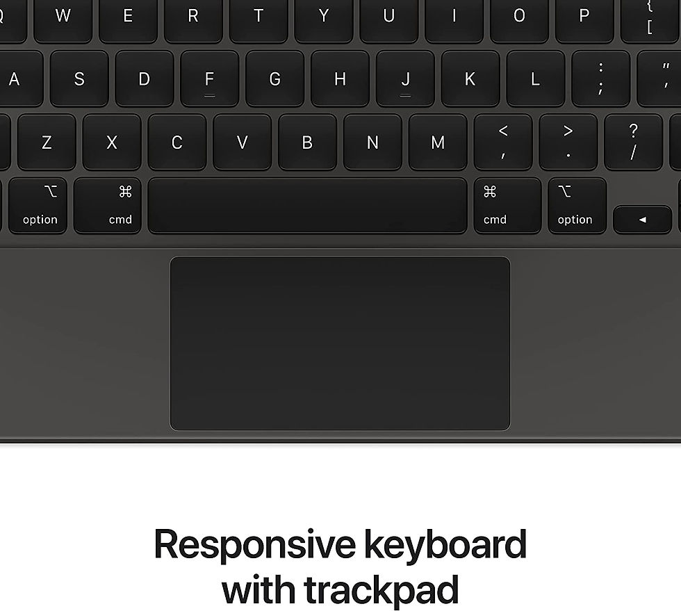 Thumbnail: Apple Magic Keyboard: iPad Keyboard case for iPad Pro 11-inch (1st, 2nd, 3rd, 4t