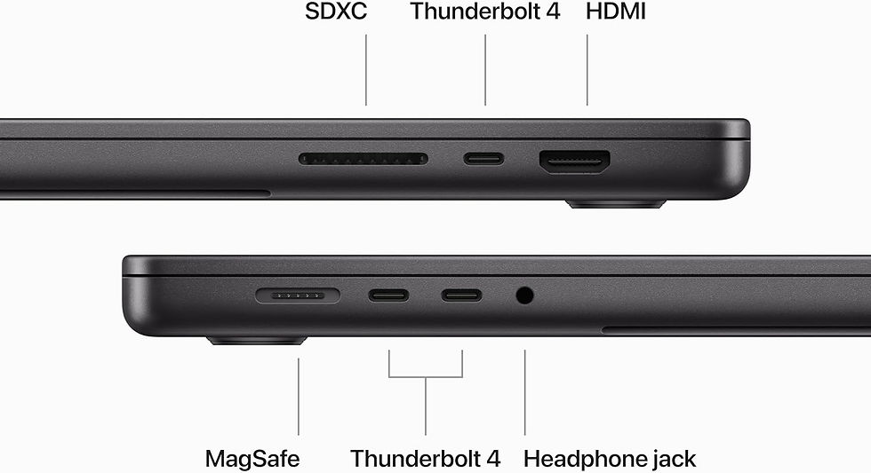 Thumbnail: New Apple 2023 MacBook Pro Laptop M3 Pro chip with 18GB RAM, 512GB SSD, 16.2