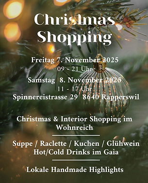 Gaia Christmas shoppng