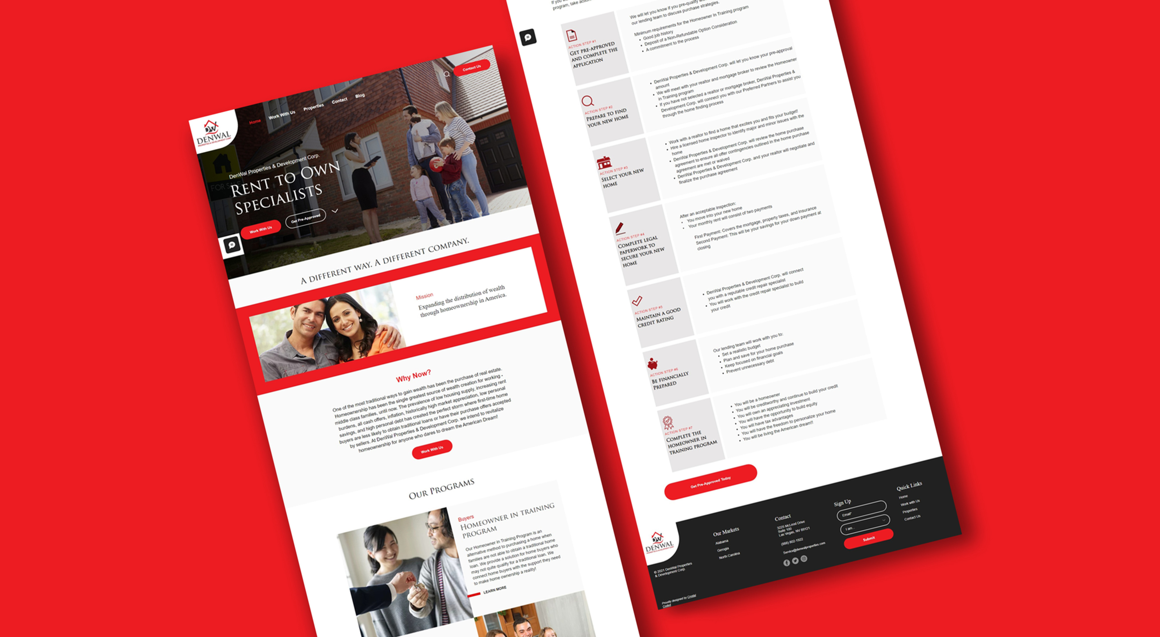 WIX EXAMPLES Real Estate Investment site Designer