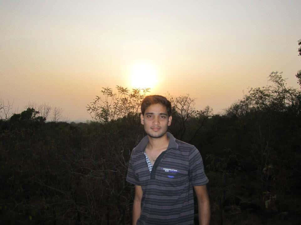 Balaji at the Arunachala Mountain