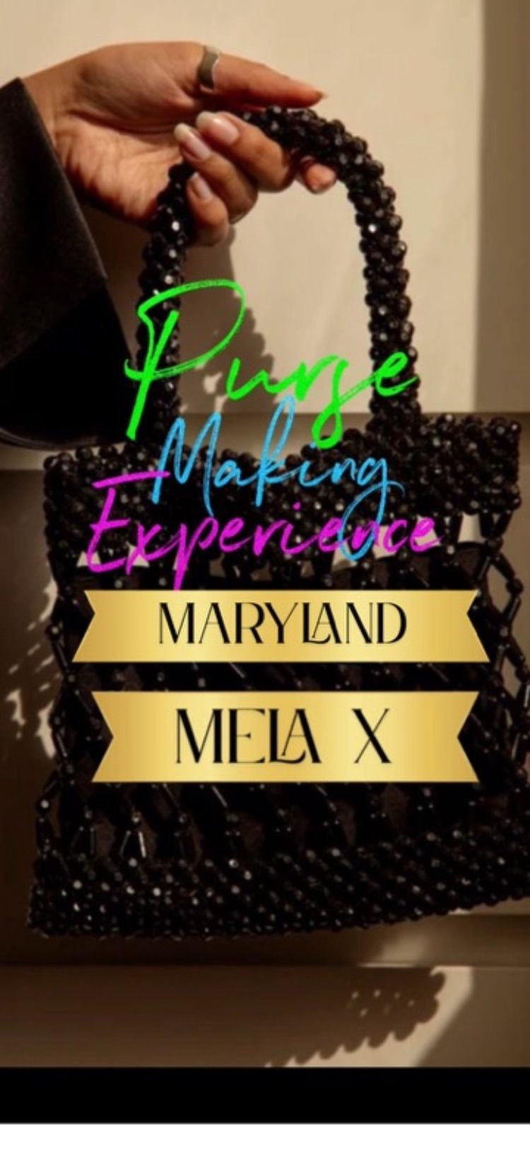 Grafitti Glam Bag- Baltimore Purse Making