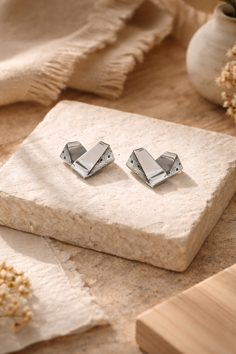 Miniatura: Aretes Charm Corazon P.