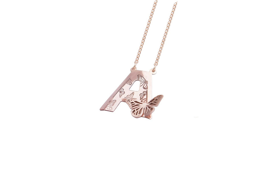 Thumbnail: Letter with 1 Butterfly P.