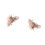 Miniatura: Aretes Abeja Dorado/Plata/Rosa
