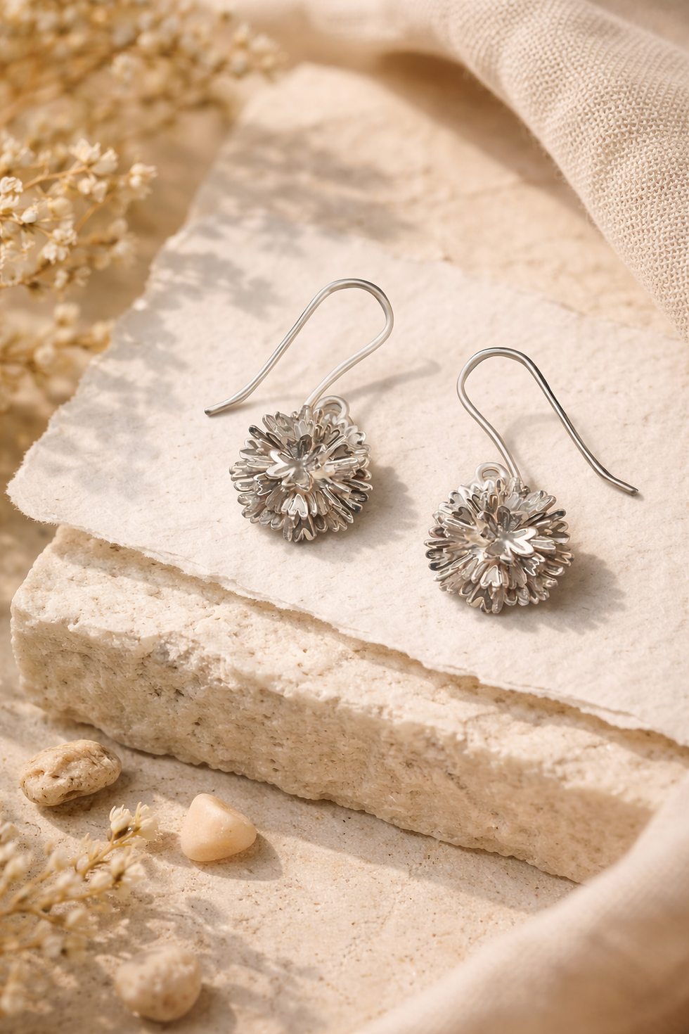 Thumbnail: Aretes Cempasuchil Cascada P.