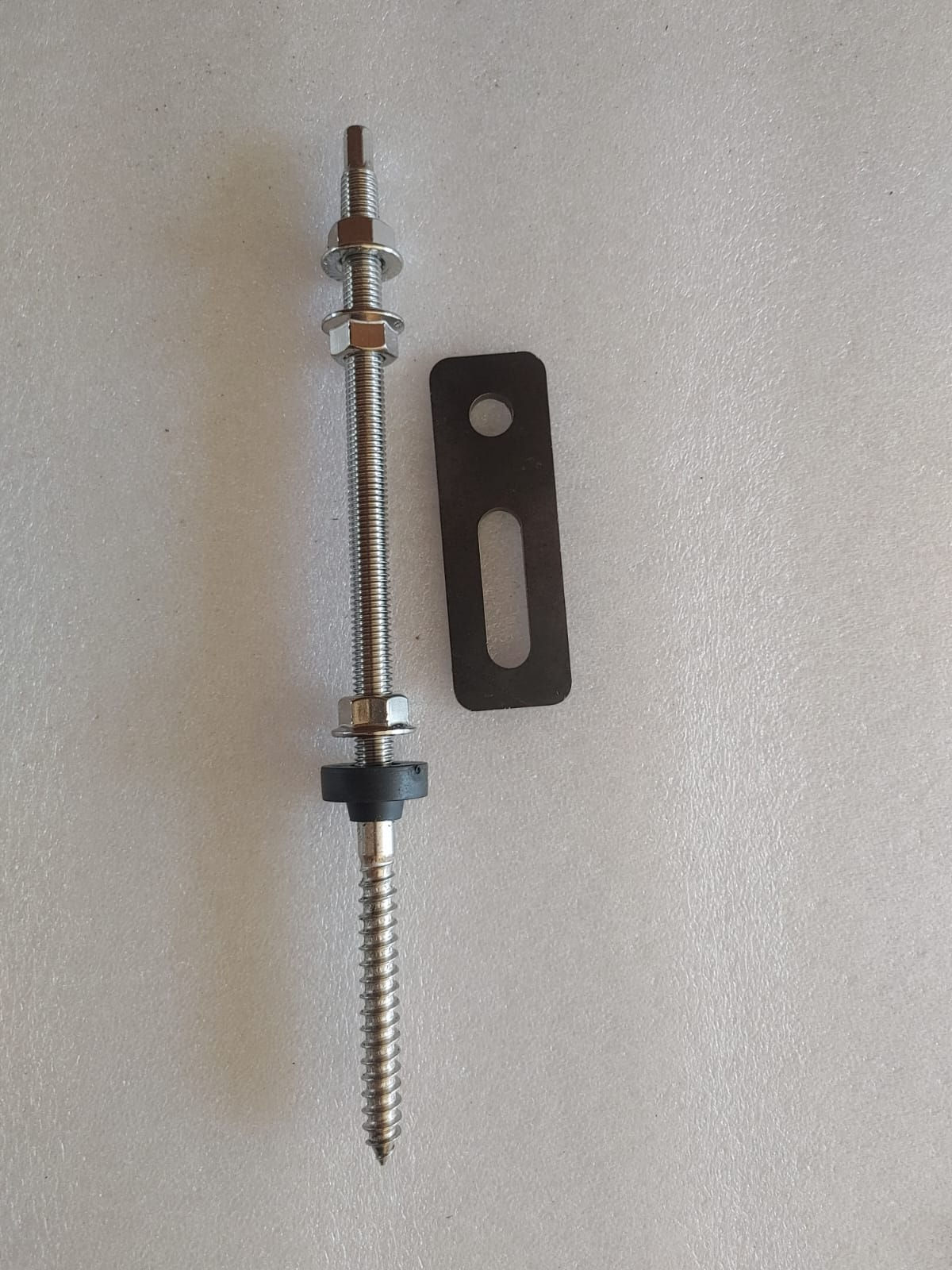 BRACKET SOLAR HANGER BOLT FOR WOOD & SLATE ROOF
