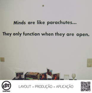 DesignD’Marca - Decoração de Parede - Frases em Vinil