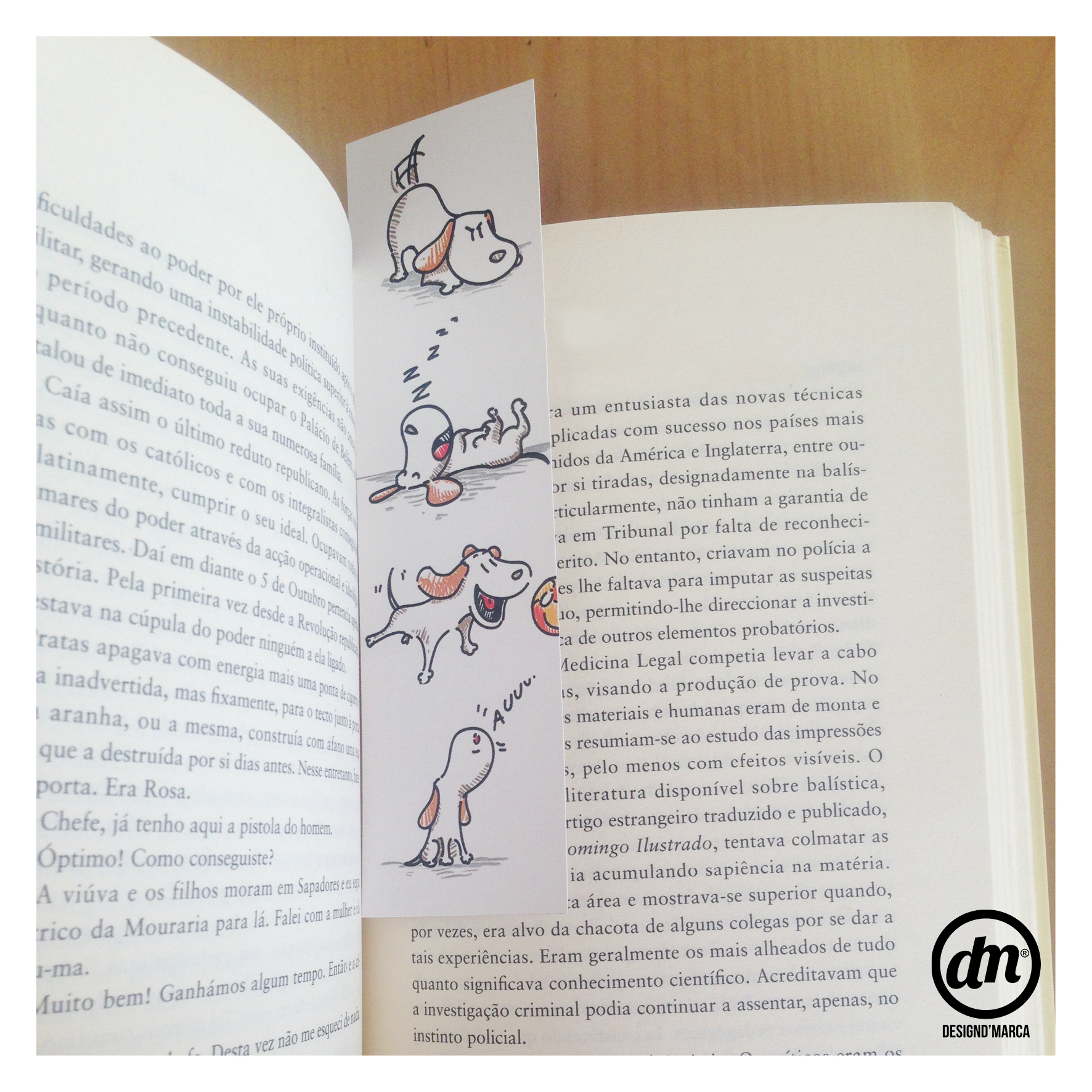 Produção de Marcadores Livros