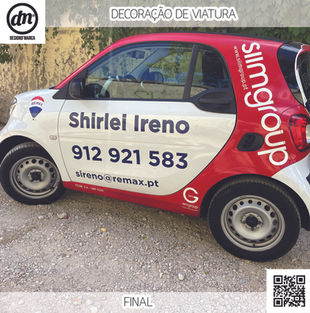 DesignD’Marca - Decoração de Viatura para Shirlei Ireno Remax