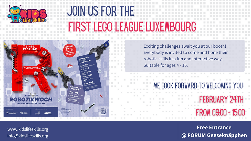 First Lego League Luxembourg