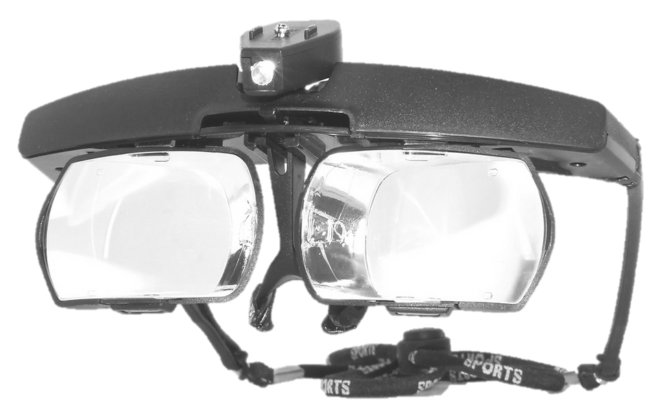 Thumbnail: MOGOGLAZ for precision works x6 binocular magnifier with 2x19PD prisms