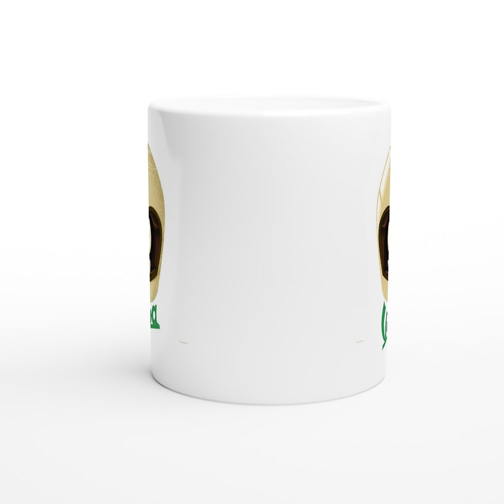 Thumbnail: Unique MotoCC caricature 11oz Ceramic Mug - Vespa inspired