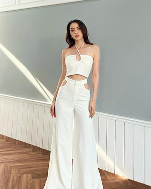 White Cami Top x White Cami Pants